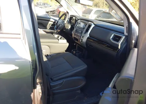 2017 Nissan Titan Sv из США, поврежденный, VIN 1N6AA1EKXHN550819